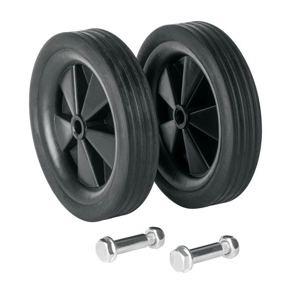 103320 - 2 ruedas de repuesto para COMP-50LV y COMP-80LV, Truper