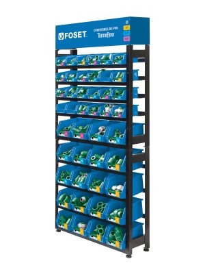 55861 - Rack con conexiones de PPR, Foset