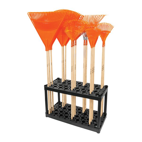 55863 - Rack de plástico para escobas, Truper