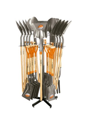 50050 - Rack giratorio para palas y bieldos, Truper