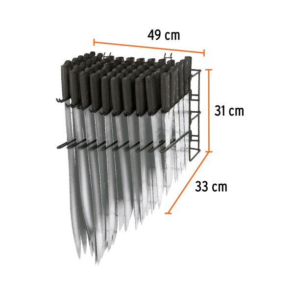50069 - Rack para machetes, Truper