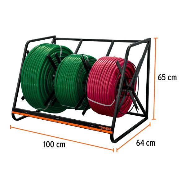 51576 - Rack para manguera y tubo flexible, Truper