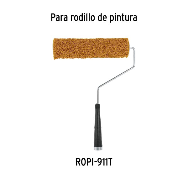 17684 - Felpa para rodillo PVC 9' x 7/16' texturizados, Truper