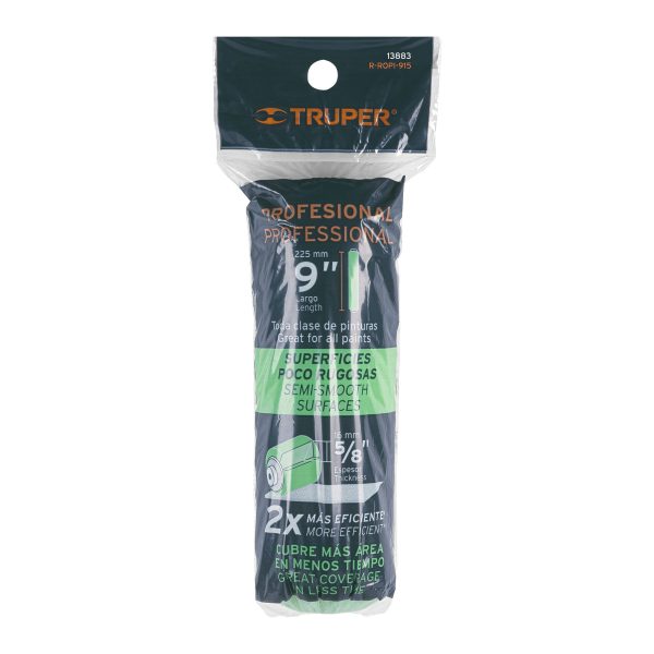 13883 - Felpa para rodillo 9' x 5/8' superficies poco rugosas