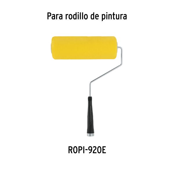 13901 - Felpa para rodillo, esponja 9 x 3/4', superficies rugosas