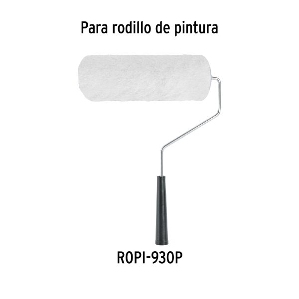 28045 - Felpa para rodillo, 9x1-1/4,superficies extra rugosas,PRETUL