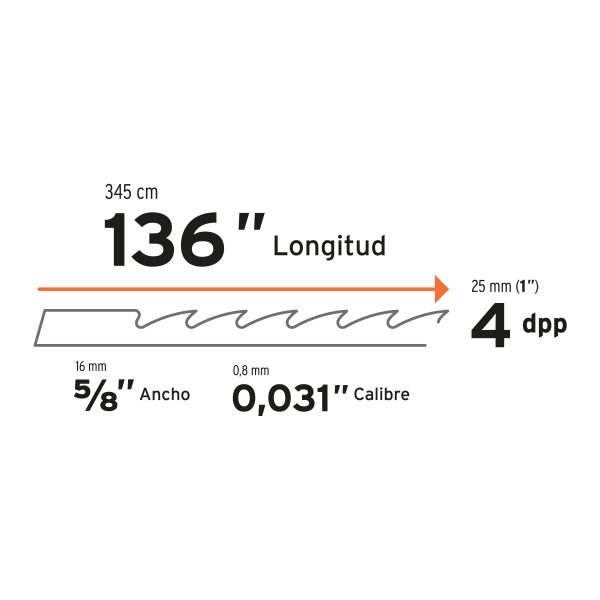 R136X4-SCI-18D1.jpg 16279 - Repuesto sierra 136' x 4 dpp, para sierra cinta SCI-18