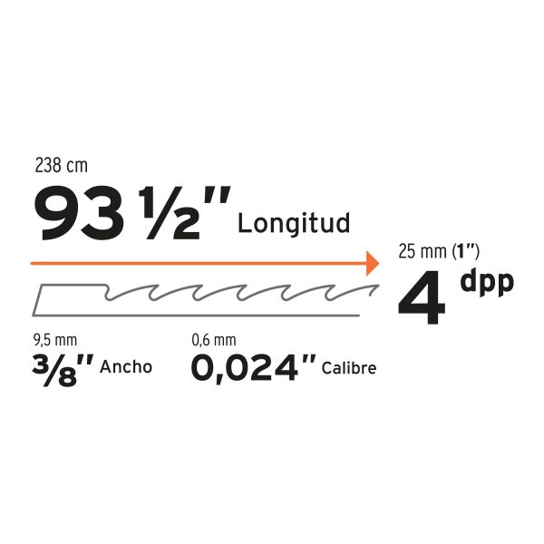 R93X4-SCI-14ED1.jpg 16287 - Repuesto sierra 93' x 4 dpp, para sierra cinta SCI-14E