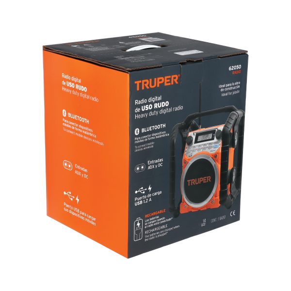 62050 - Radio digital de uso rudo, Truper