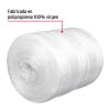 45038 - Rollo de rafia de 1125 m color blanco calibre 3.8 g/m