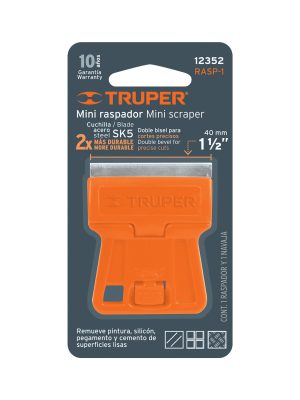 12352 - Minirraspador plástico con cuchilla de 1-1/2', TRUPER