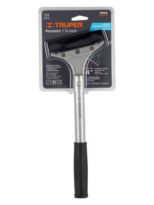 15962 - Raspador de acero con mango y cuchilla de 4', TRUPER