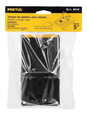 23712 - Trampa de plástico de 5' para ratón, Pretul