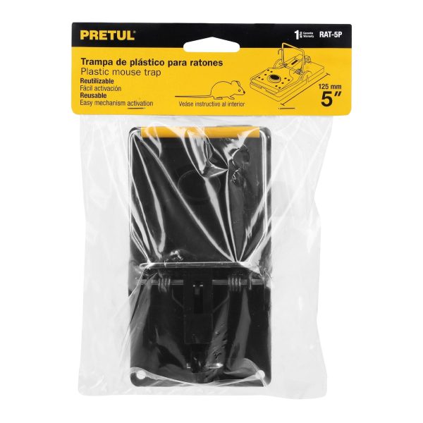 23712 - Trampa de plástico de 5' para ratón, Pretul