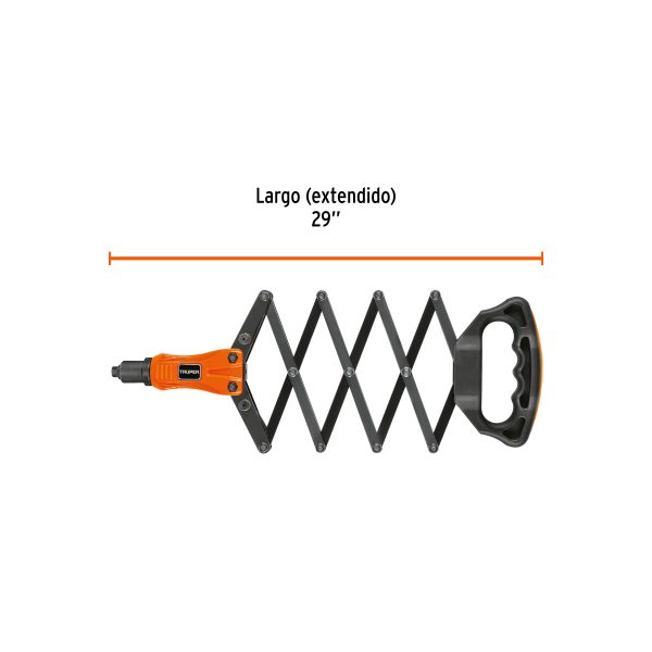 17962 - Remachadora tipo acordeón, Truper