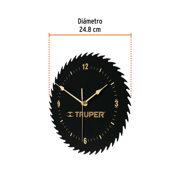 60073 - Reloj de pared, Truper