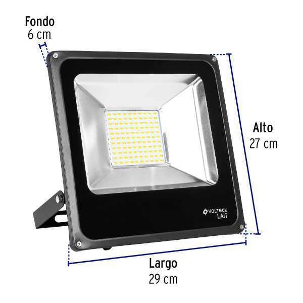 48221 - Reflector delgado de LED 50 W luz de día, Volteck