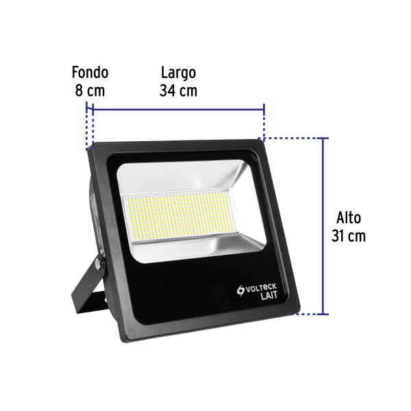 46126 - Reflector delgado de LED 150 W luz de día, Volteck