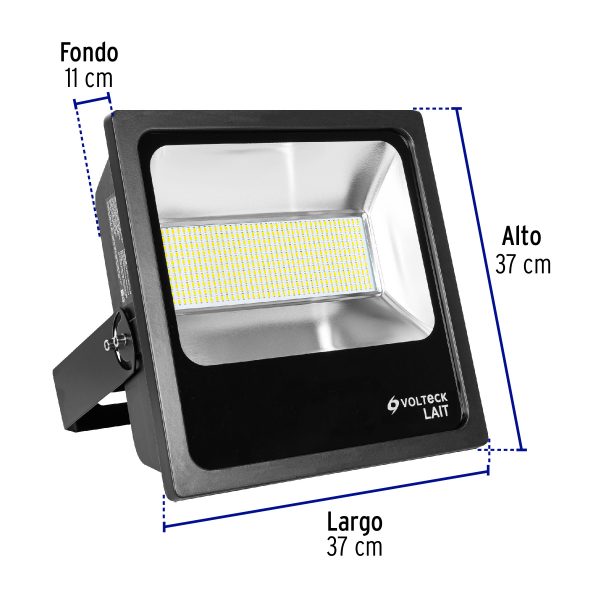 48337 - Reflector delgado de LED 200 W luz cálida, Volteck