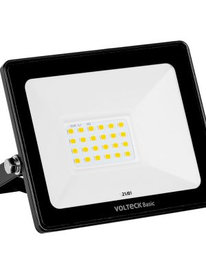 28090 - Reflector ultra delgado LED 20 W luz cálida, Volteck Basic