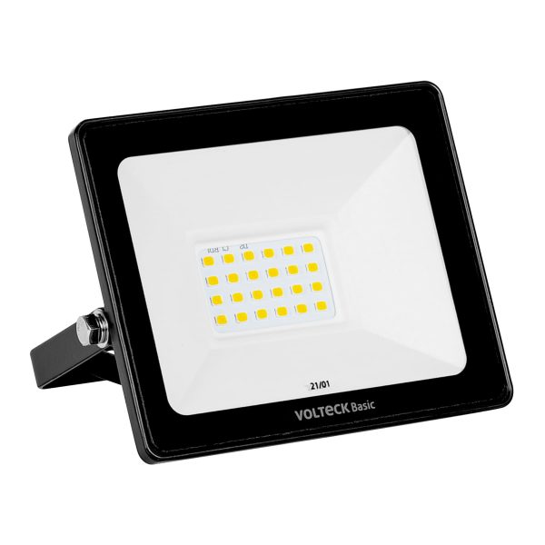 28090 - Reflector ultra delgado LED 20 W luz cálida, Volteck Basic