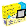 22041 - Reflector ultra delgado LED 20 W luz de día, Volteck Basic