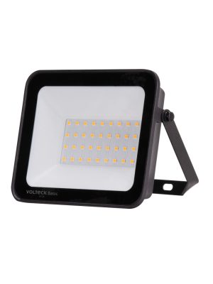 28091 - Reflector ultra delgado LED 30 W luz cálida, Volteck Basic