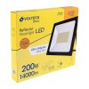 28095 - Reflector ultra delgado LED 200 W luz cálida, Volteck Basic