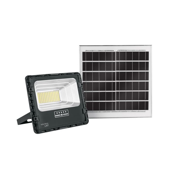 49836 - Reflector Led 100 W con panel solar, luz de día, Volteck