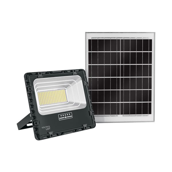 49837 - Reflector Led 200 W con panel solar, luz de día, Volteck
