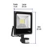 48230 - Reflector LED 30 W alta intensidad con sensor de movimiento