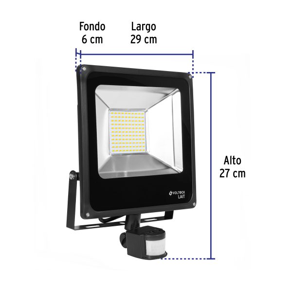 49896 - Reflector LED 50 W alta intensidad con sensor de movimiento