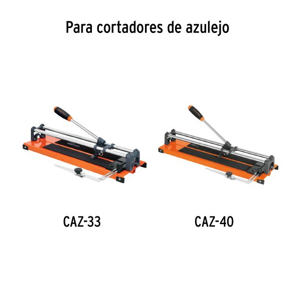11956 - Repuesto rieles para cortadores de azulejo, CAZ, 2 pzas