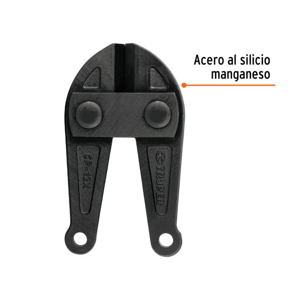 12836 - Cuchillas de repuesto para cortapernos 12', Truper