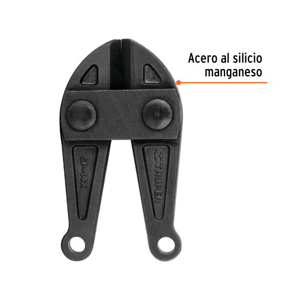 12837 - Cuchillas de repuesto para cortapernos 14', Truper