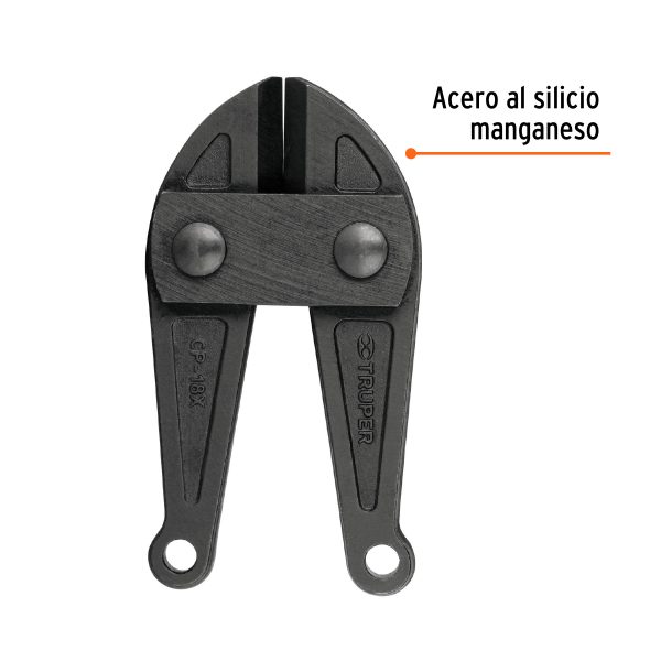 12838 - Cuchillas de repuesto para cortapernos 18', Truper