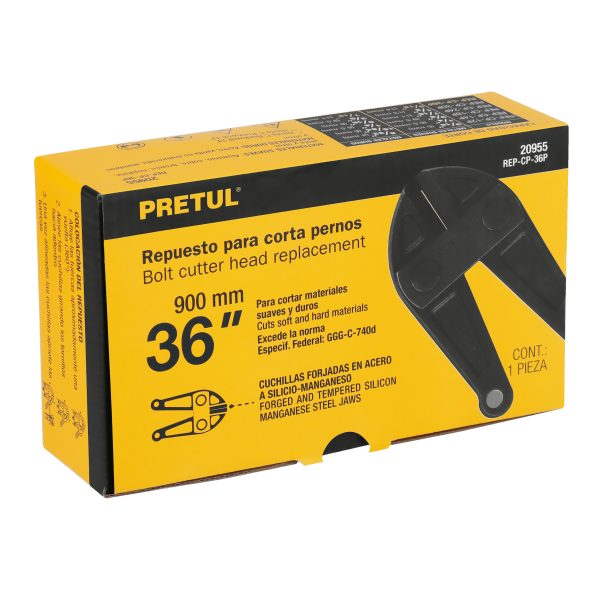 20955 - Cuchillas de repuesto para cortapernos 36', Pretul