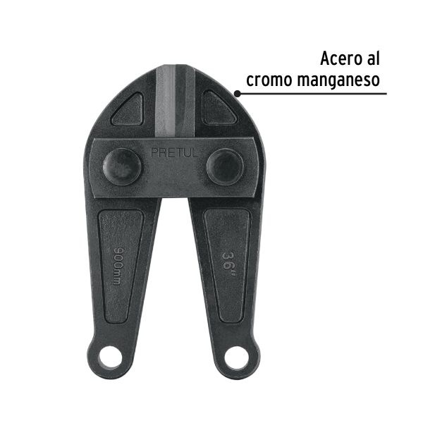 20955 - Cuchillas de repuesto para cortapernos 36', Pretul