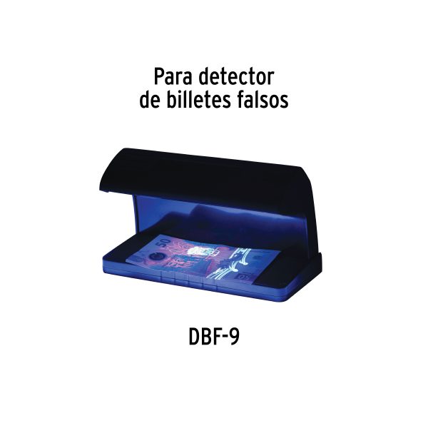 45676 - Lámpara UV 9 W de repuesto para detector de billetes falsos