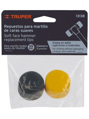 13138 - Caras de repuesto para MASU-35, Truper