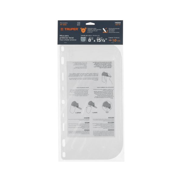 14222 - Repuesto para protector facial PF-500, Truper