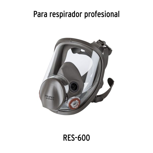 102661 - Visor de repuesto para respirador RES-600, Truper