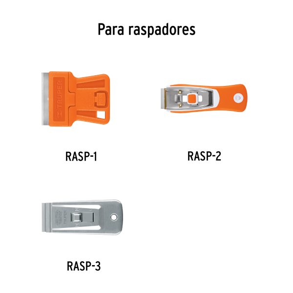 16952 - Blíster con 5 cuchillas de repuesto para RASP-3,2,1 y NC-10