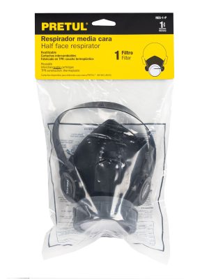 RES-1-PE1.jpg 23390 - Respirador sin cartucho, 1 filtro, Pretul