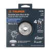 17275 - Respaldo para discos de lija 4-1/2', eje M14, TRUPER