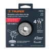 17273 - Respaldo para discos de lija 4-1/2', eje 5/8, TRUPER