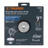 17276 - Respaldo para discos de lija 7', eje M14, TRUPER