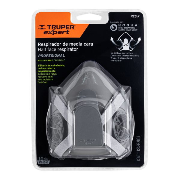 13732 - Respirador profesional media cara, Truper Expert