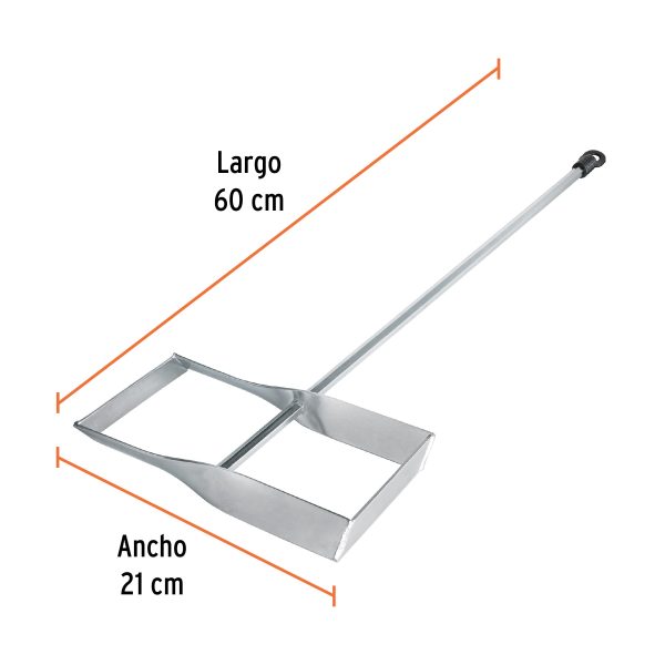 102462 - Revolvedor para mortero, 210mm de diámetro, TRUPER