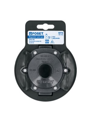 RG-102E1.jpg 40710 - Regulador de gas 1 vía, baja presión, Foset